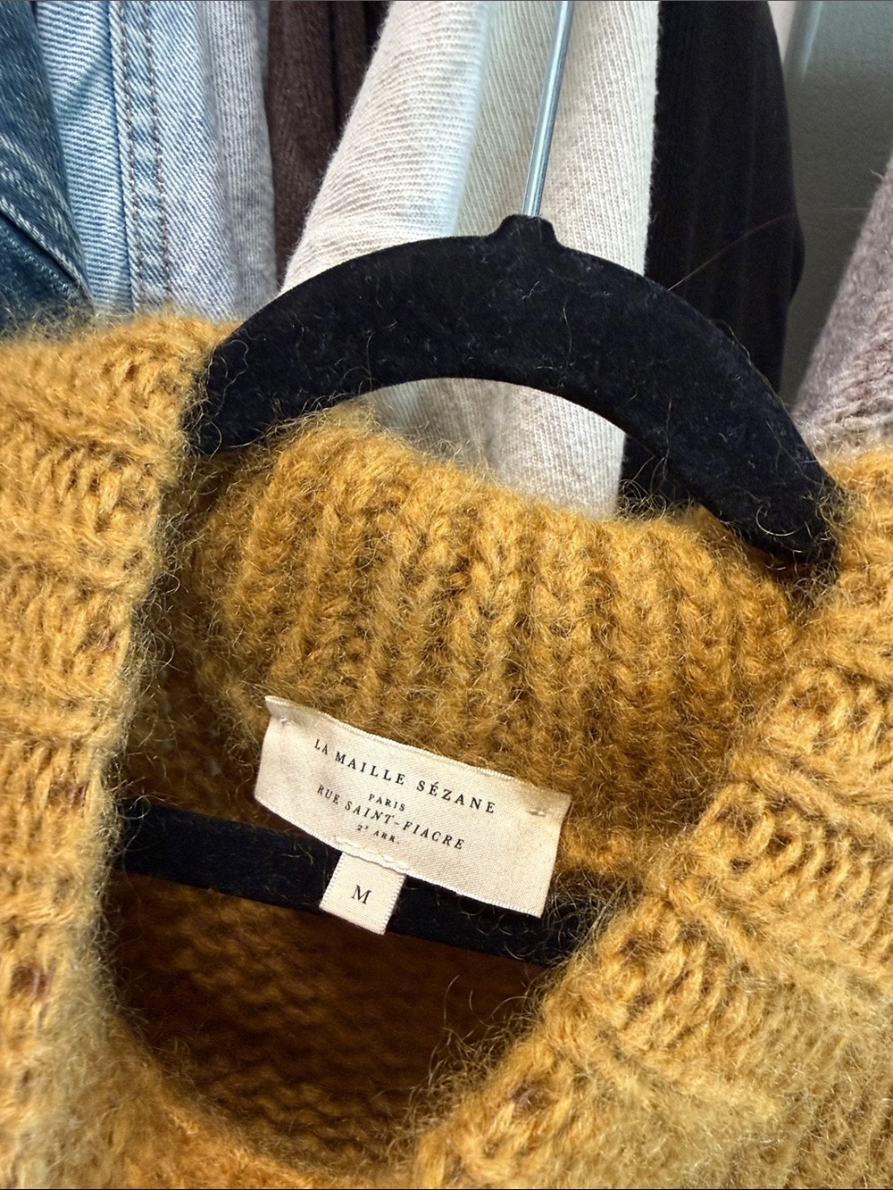 Sezane Larry Jumper Bronze - Size M - Picture 2 of 2